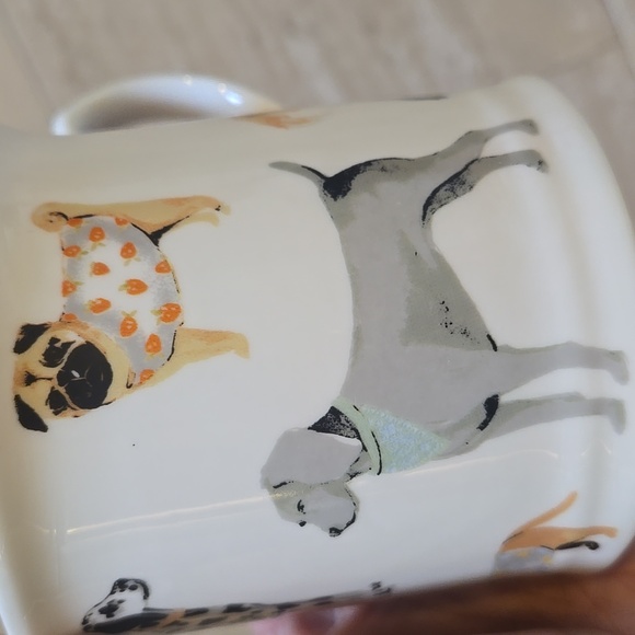 Cooksmart England Fine China Dog Lovers' Paw Prints Mug - Picture 4 of 8